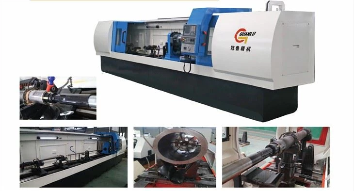 Màquina de perfeccionament de cilindres horitzontals CNC